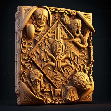 3D model Ruction The Golden Tablet game (STL)